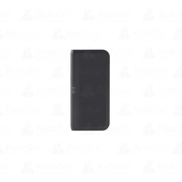 Bateria portátil personalizada em ABS reciclado com carregador por indução super-rápido 